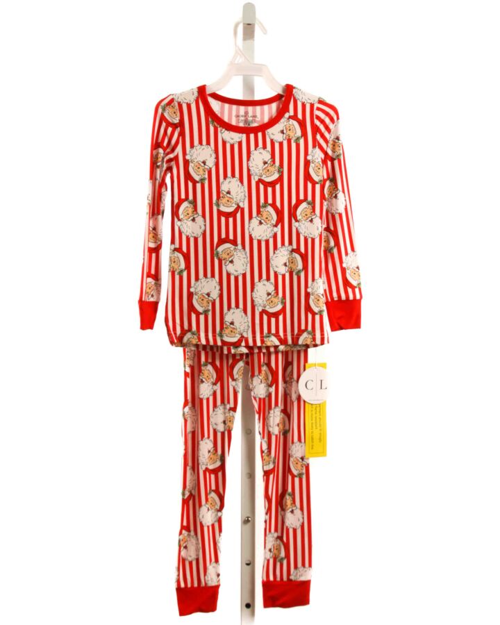 CADEN LANE  RED  PRINT  LOUNGEWEAR