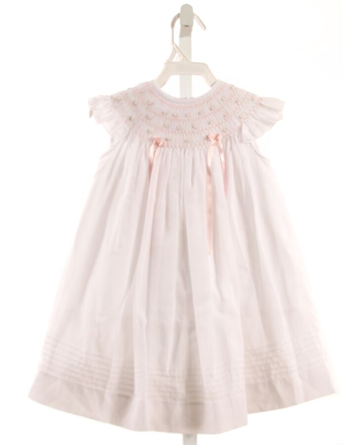 WILLBETH  WHITE   SMOCKED DRESS