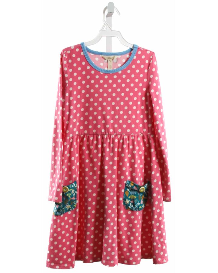 MATILDA JANE  PINK KNIT POLKA DOT  KNIT DRESS