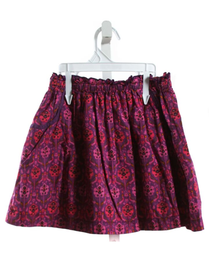 PEEK  PURPLE  FLORAL  SKIRT