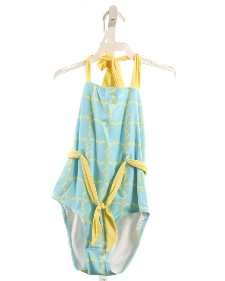 NO TAG  AQUA    1-PIECE SWIMSUIT