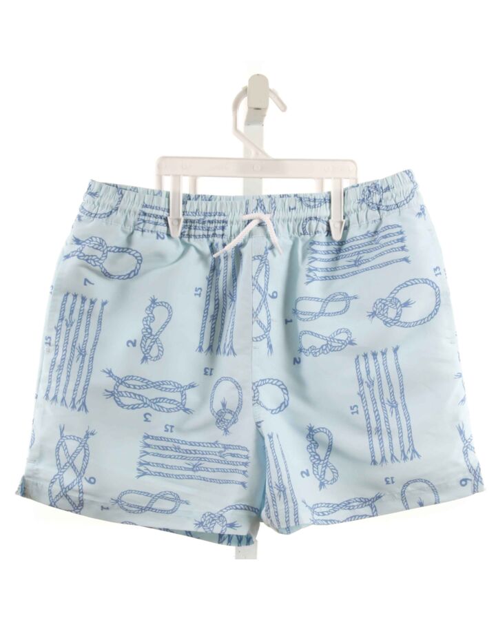 THE BEAUFORT BONNET COMPANY  LT BLUE    SWIM TRUNKS