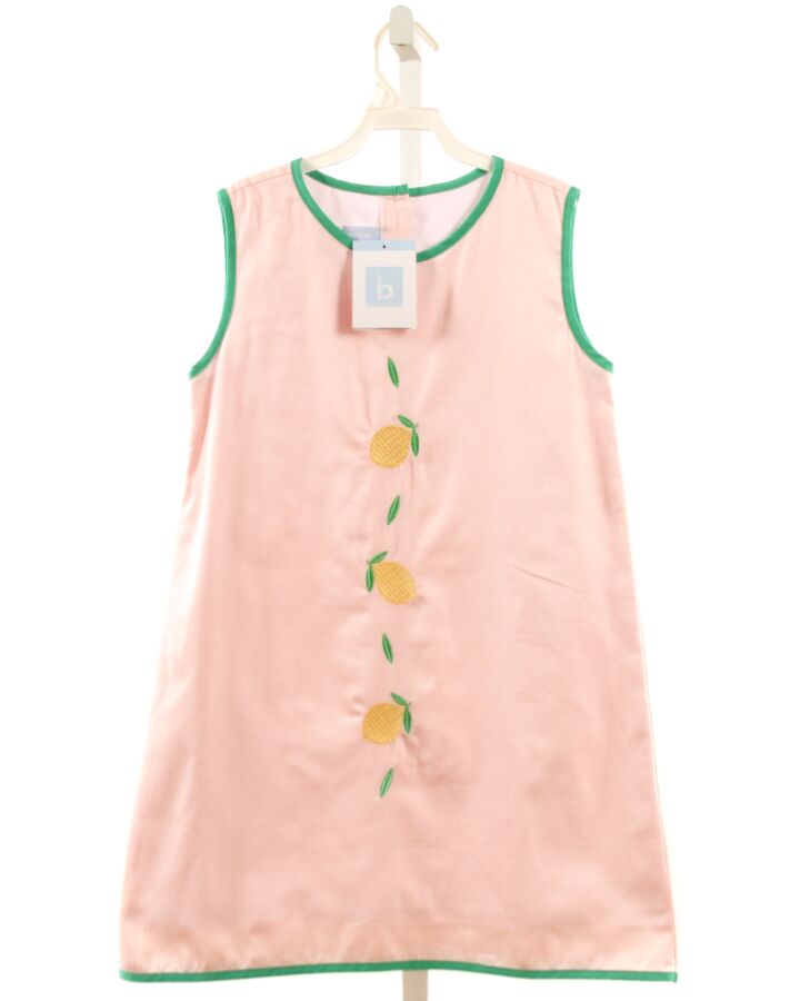 BELLA BLISS  LT PINK   EMBROIDERED DRESS