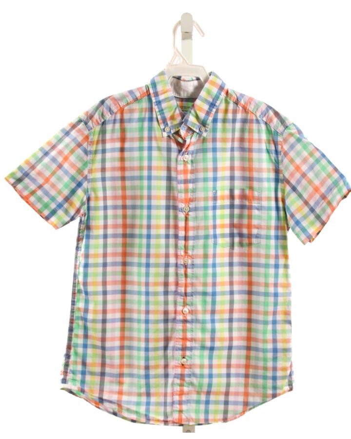 CREWCUTS  MULTI-COLOR  PLAID  DRESS SHIRT