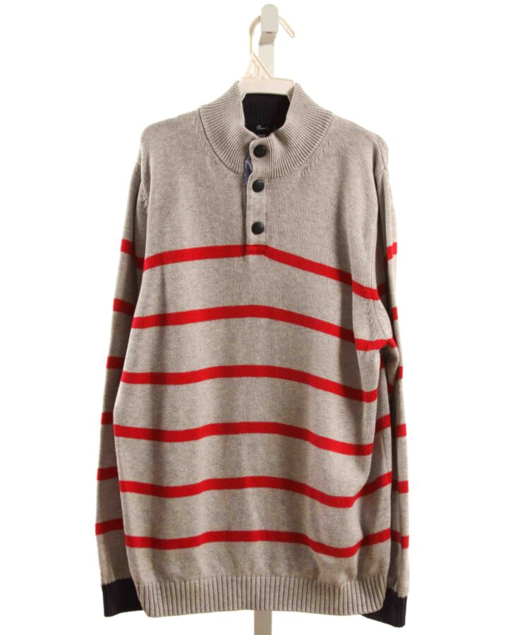 BROOKS BROTHERS  RED  STRIPED  PULLOVER