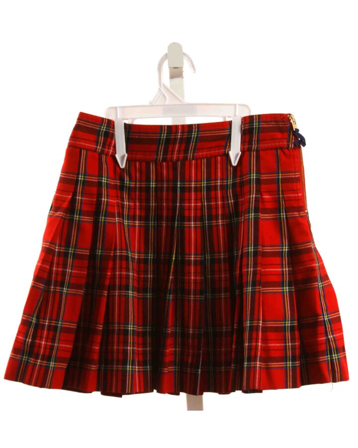 CREWCUTS  RED  PLAID  SKIRT