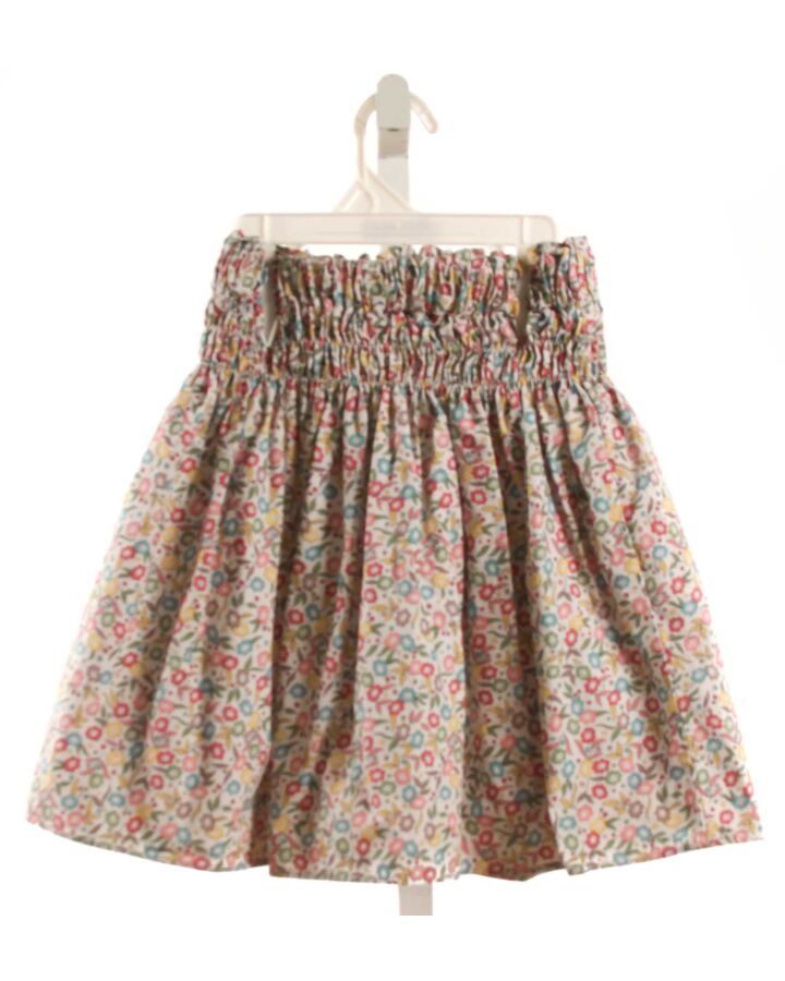 BELLA BLISS  MULTI-COLOR  FLORAL SMOCKED SKIRT