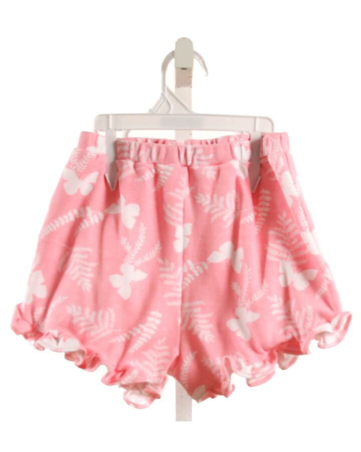THE BEAUFORT BONNET COMPANY  PINK   PRINTED DESIGN BLOOMERS WITH RUFFLE