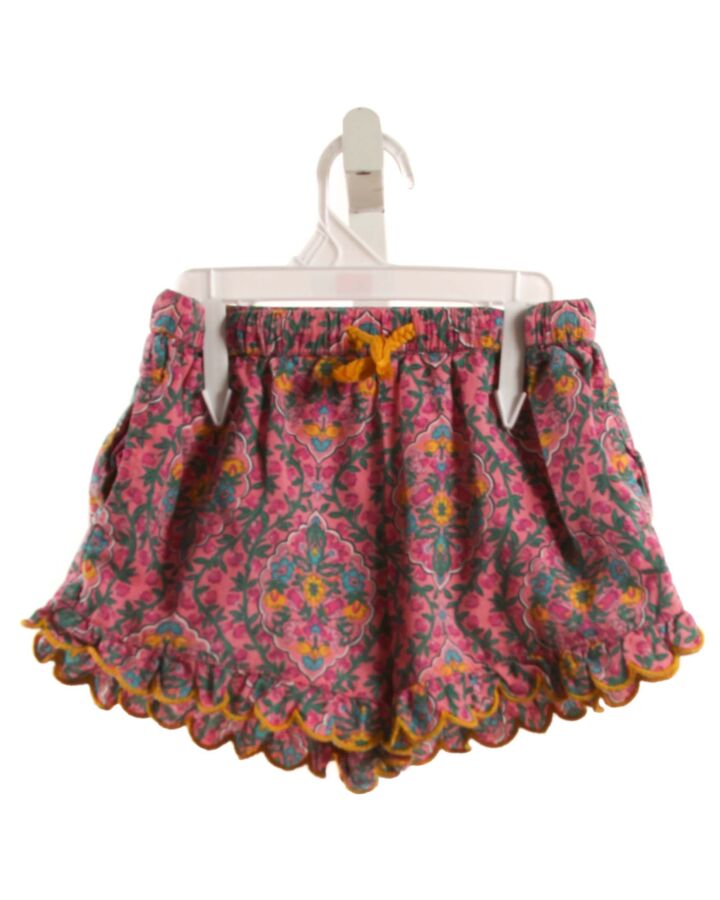 MINI BODEN  HOT PINK  FLORAL  SHORTS