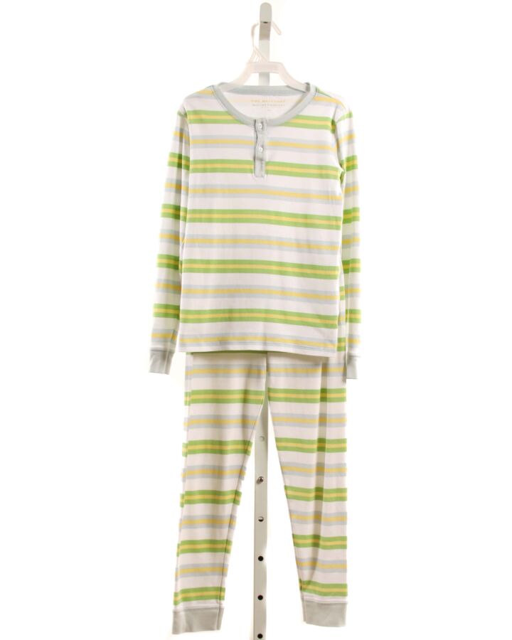 THE BEAUFORT BONNET COMPANY  GREEN  STRIPED  LOUNGEWEAR