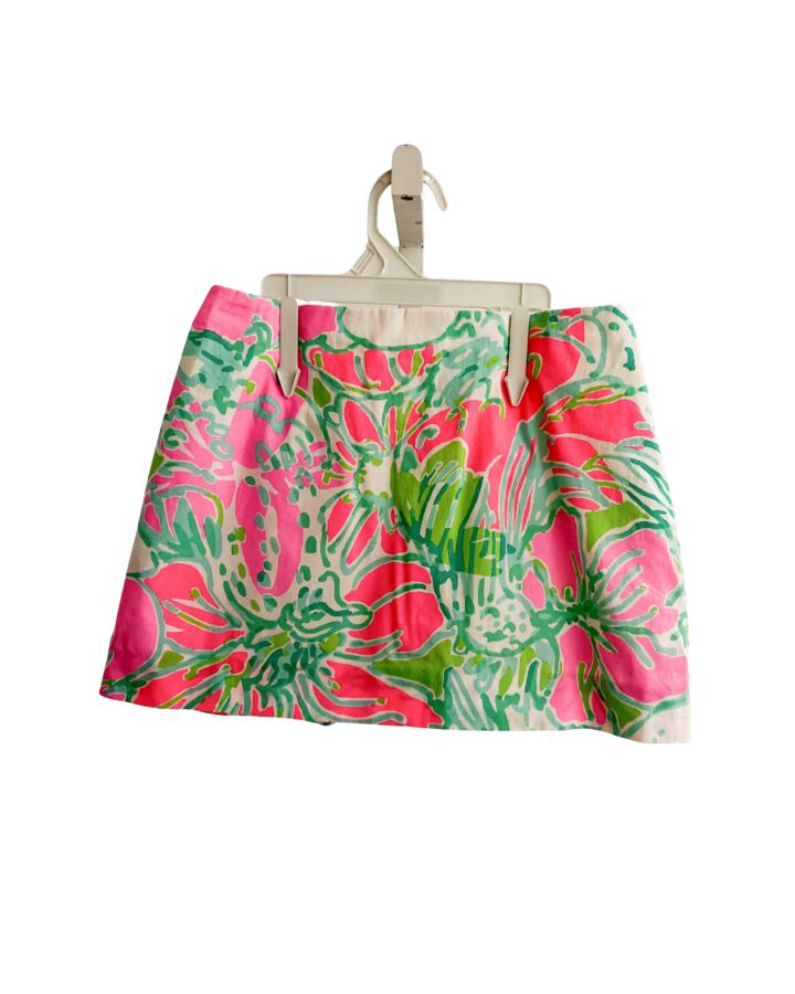 LILLY PULITZER  HOT PINK  FLORAL  SKORT