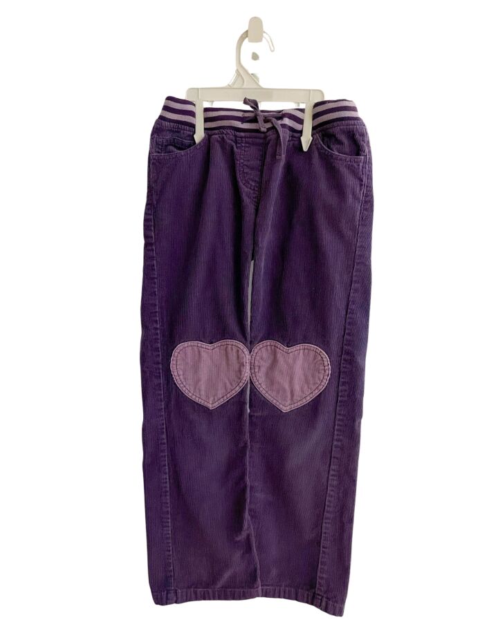 MINI BODEN  PURPLE CORDUROY  APPLIQUED PANTS