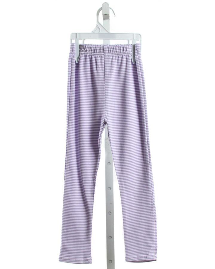 ELIZA JAMES  LAVENDER  STRIPED  LEGGINGS