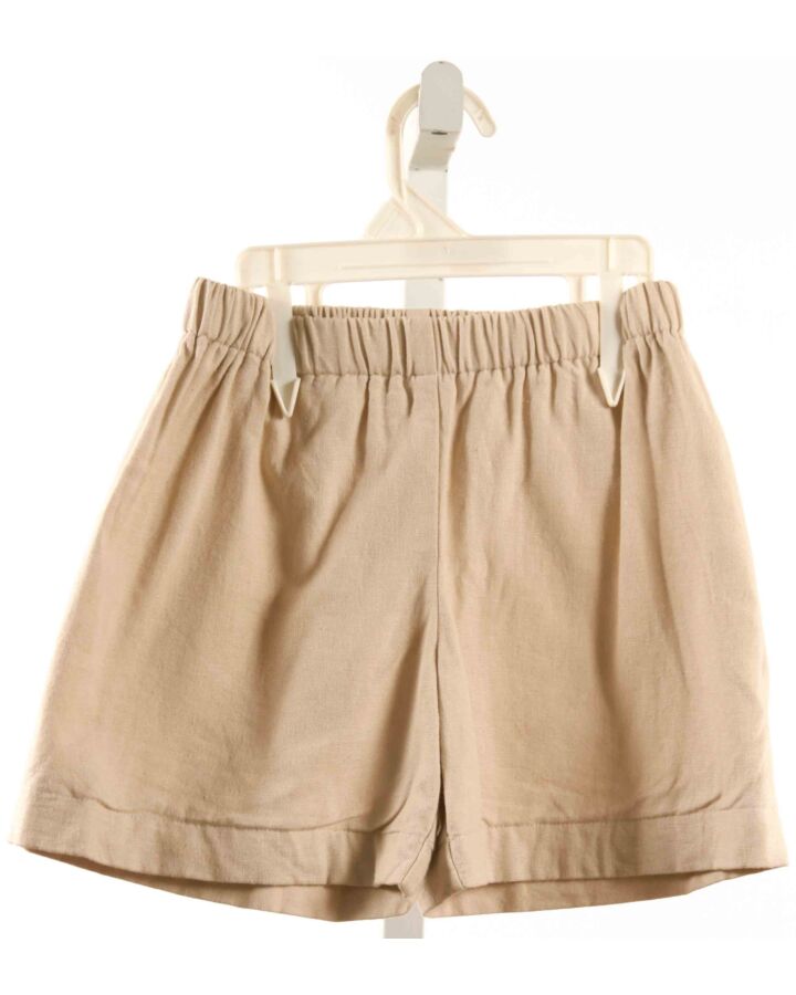 HANNAH KATE  BROWN LINEN   SHORTS