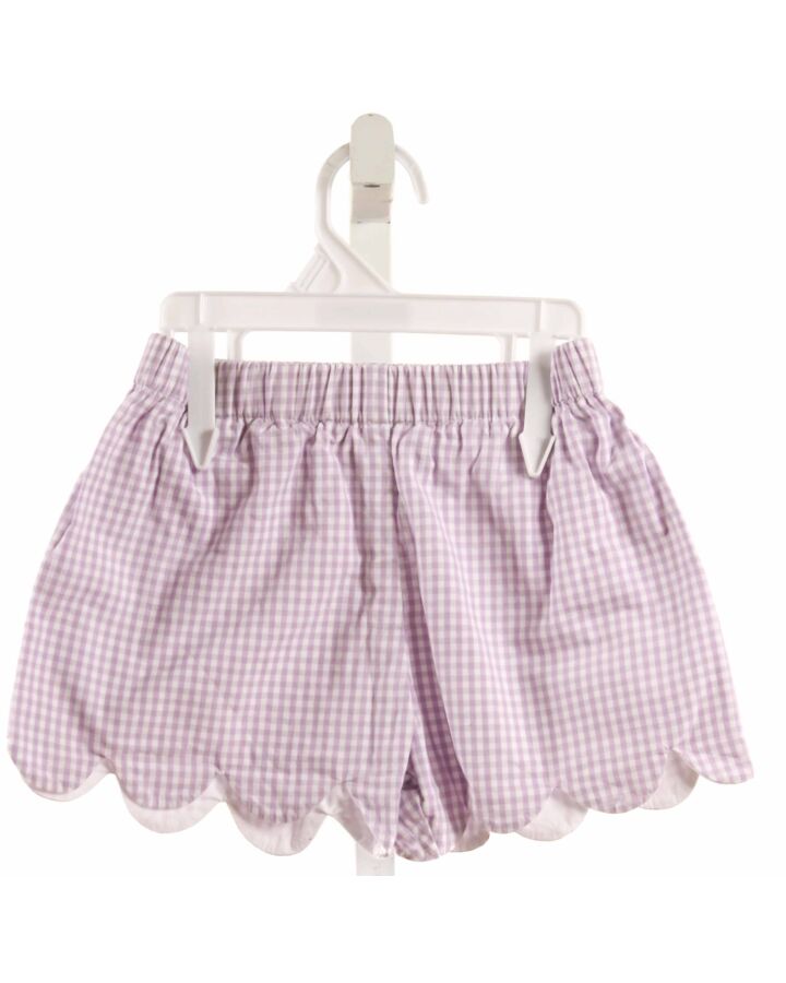 HANNAH KATE  PURPLE  GINGHAM  SHORTS