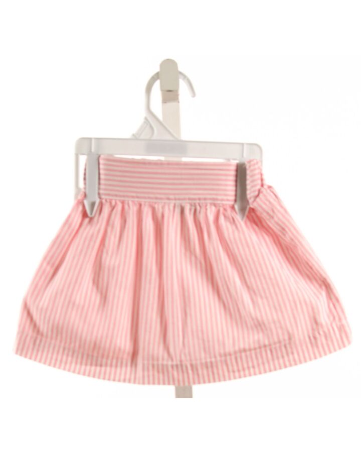 GRACE & JAMES  PINK  STRIPED  SKIRT