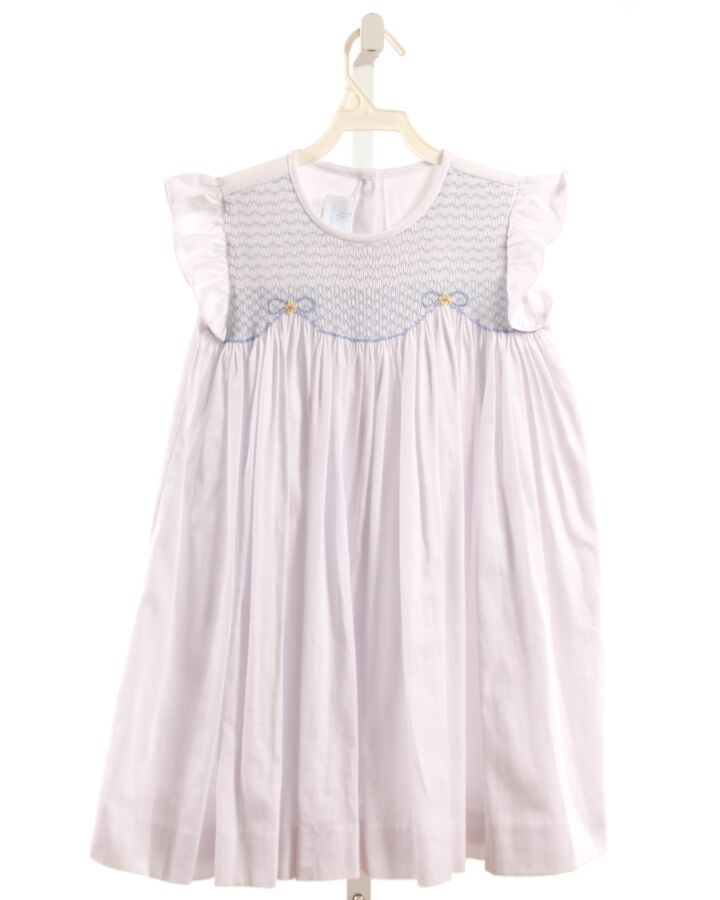 LITTLE ENGLISH  WHITE   SMOCKED DRESS