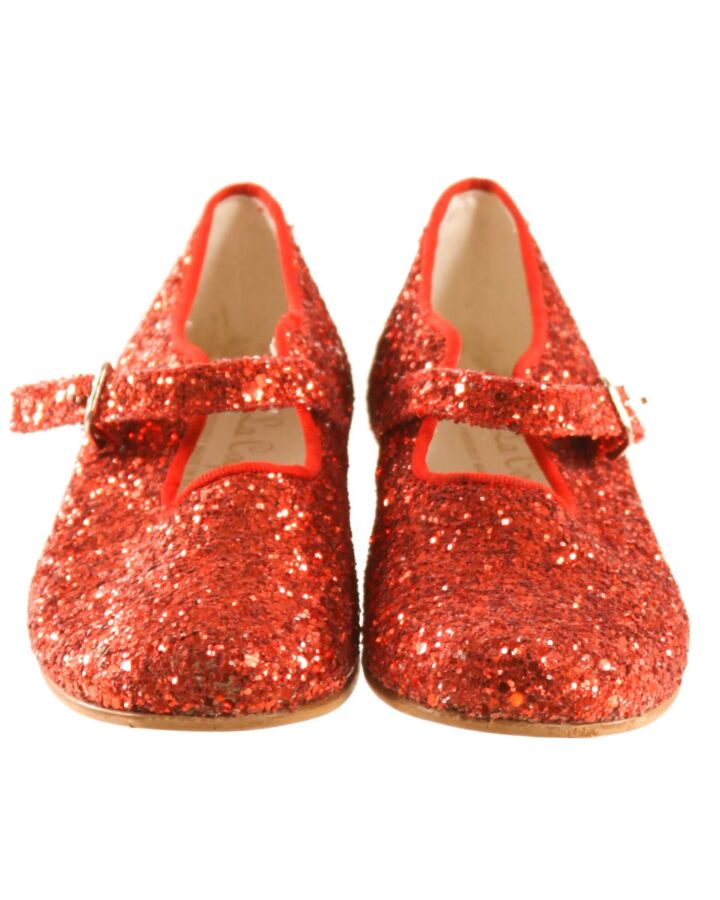 LA COQUETA RED MARY JANES *EU SIZE 30 *EUC SIZE TODDLER 12.5