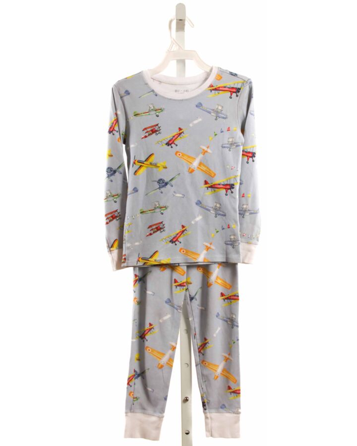 HART + LAND  LT BLUE  PRINT  LOUNGEWEAR