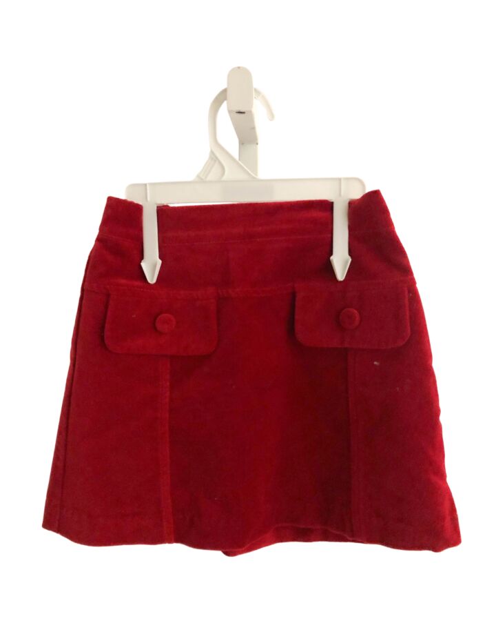 SET PROPER  RED VELVET   SKIRT