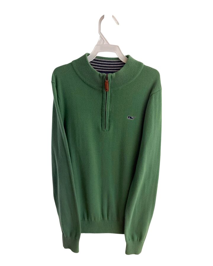 VINEYARD VINES  GREEN    PULLOVER