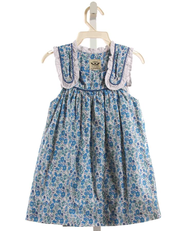 THE OAKS APPAREL   BLUE  FLORAL  DRESS