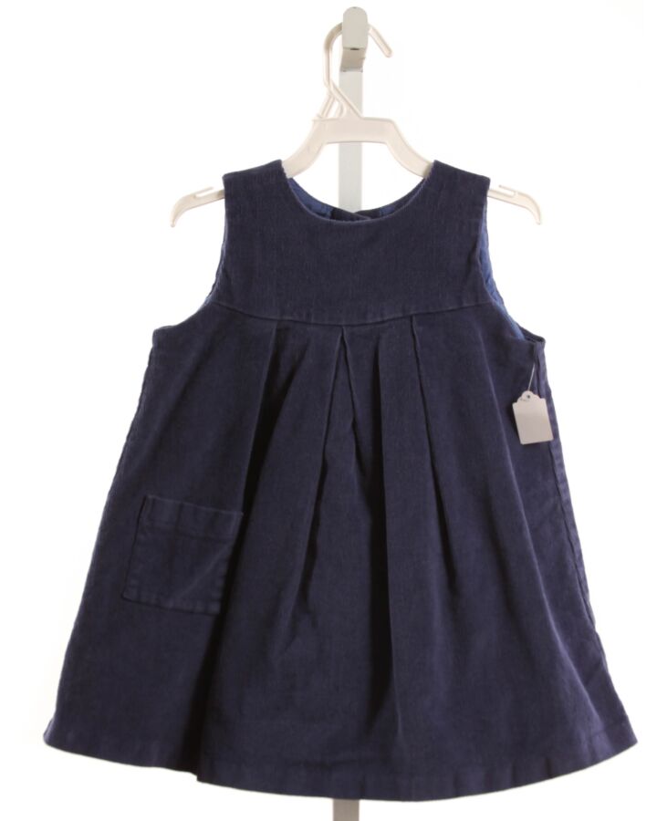 LITTLE ENGLISH  NAVY CORDUROY   DRESS