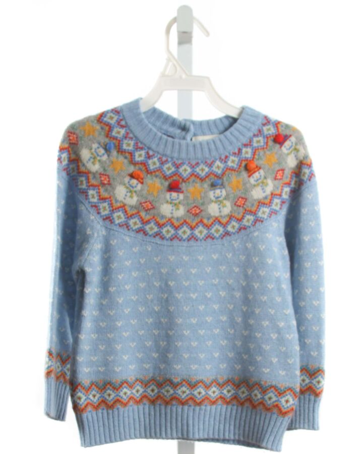 JOJO MAMAN BEBE  BLUE    SWEATER