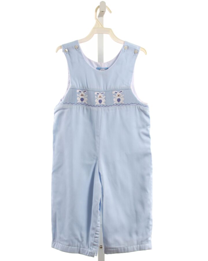 EVERYDAY HEIRLOOM  LT BLUE   SMOCKED LONGALL