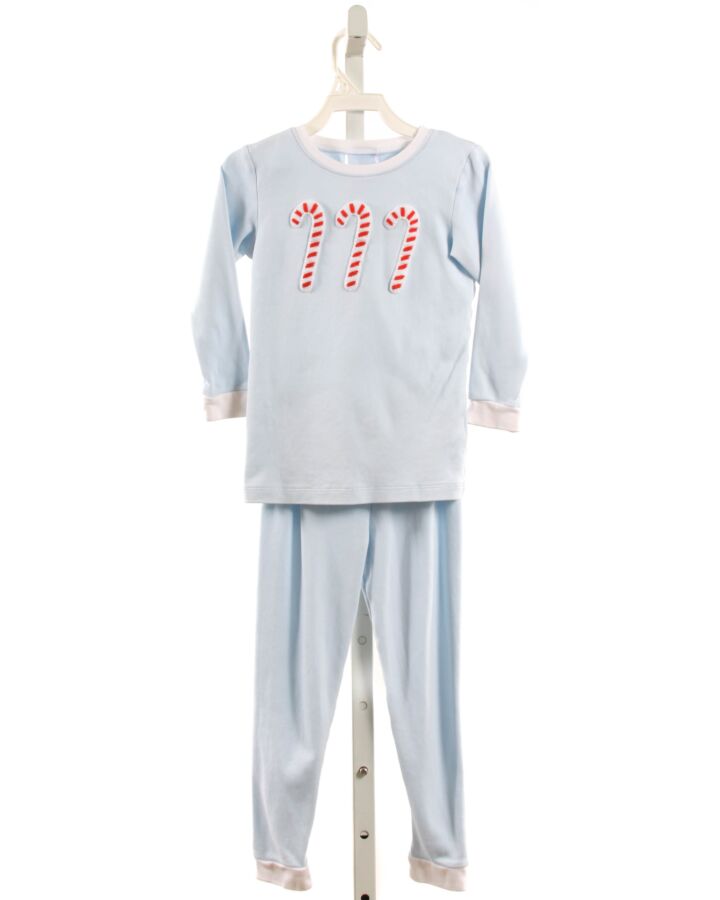 BELLA BLISS  LT BLUE   APPLIQUED LOUNGEWEAR