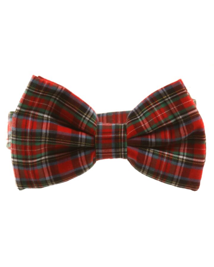 THE BEAUFORT BONNET COMPANY  RED  PLAID  TIE