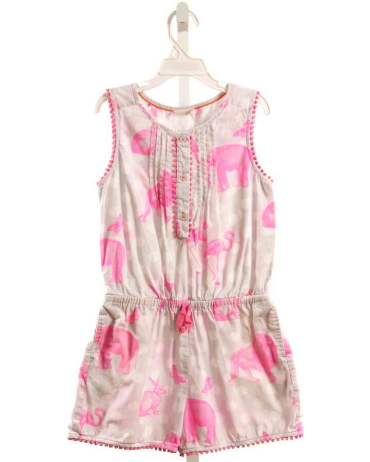 MINI BODEN  HOT PINK  PRINT  ROMPER