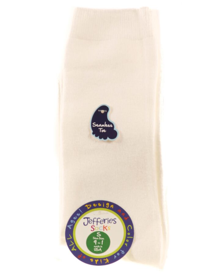 JEFFERIES SOCKS  WHITE    SOCKS