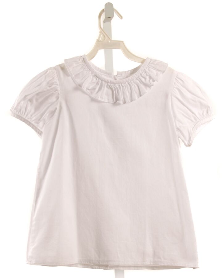 MARY & GRACE  WHITE PIQUE   DRESS SHIRT