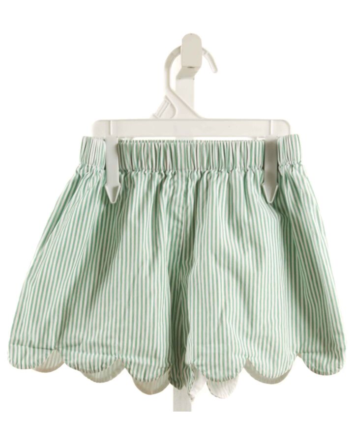 HANNAH KATE  GREEN  STRIPED  SHORTS
