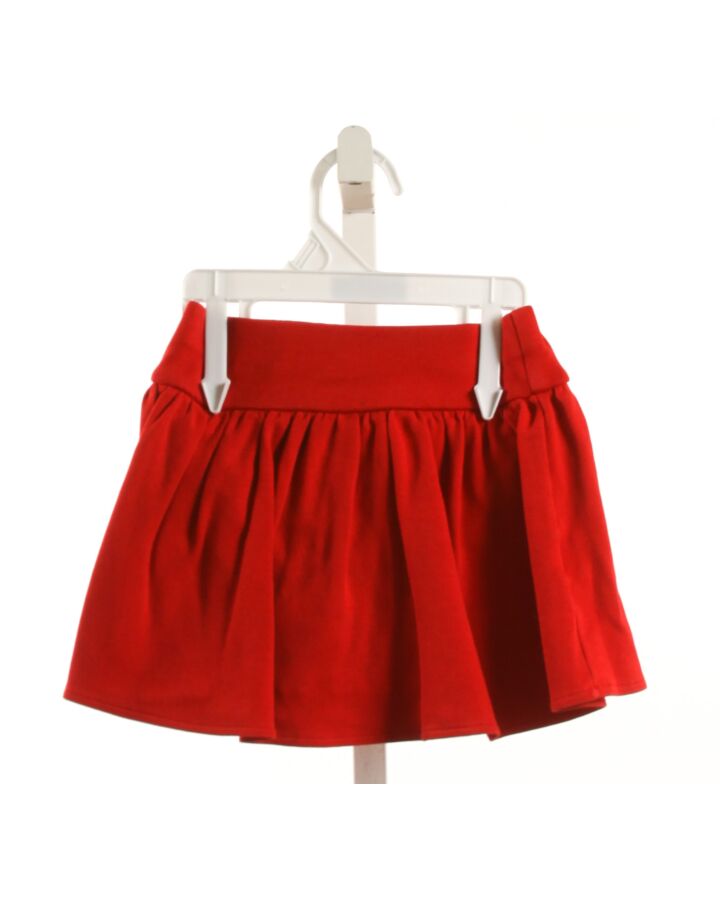 LUIGI  RED    SKORT