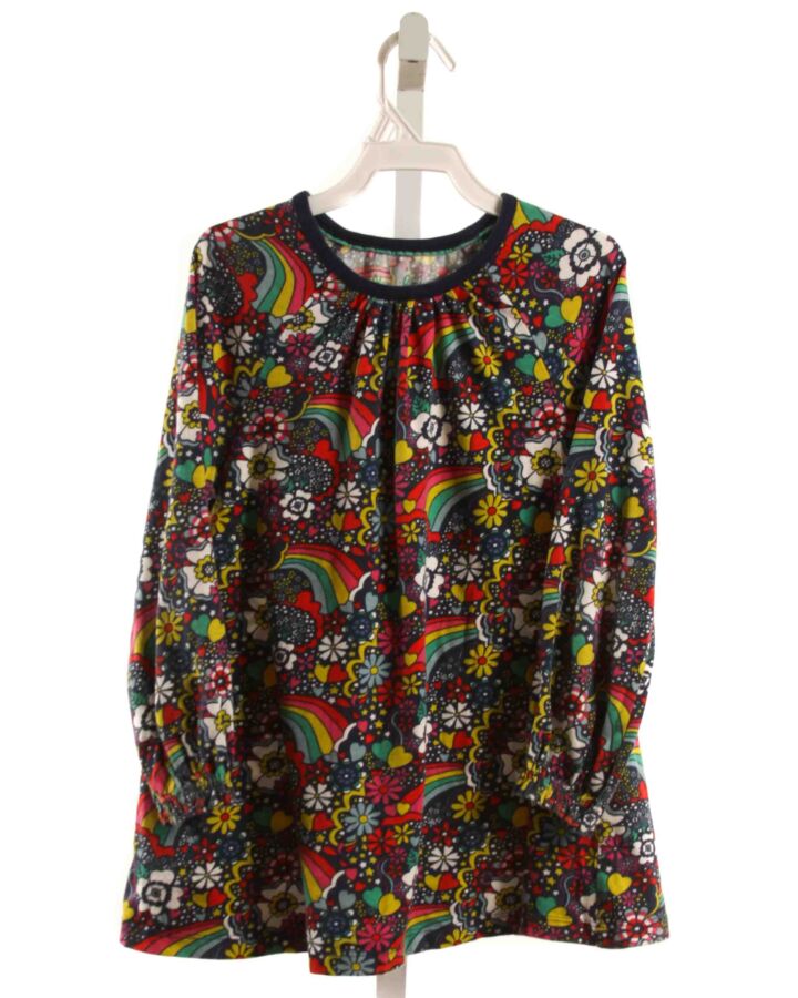MINI BODEN  MULTI-COLOR  FLORAL  KNIT DRESS