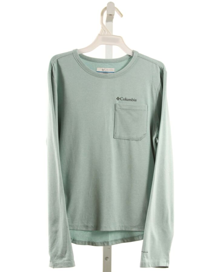 COLUMBIA  MINT    KNIT LS SHIRT