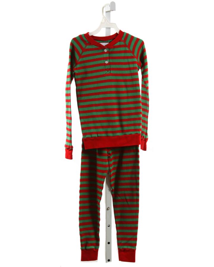 LAKE PAJAMAS  RED  STRIPED  LOUNGEWEAR