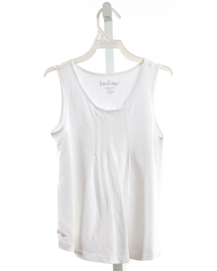 LILLY PULITZER  WHITE    KNIT TANK