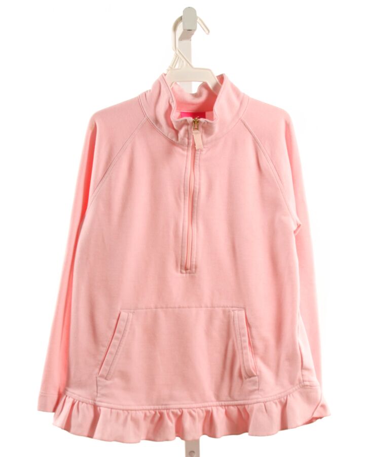 LILLY PULITZER  PINK    PULLOVER WITH RUFFLE