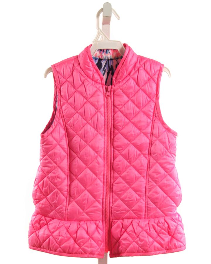 LILLY PULITZER  HOT PINK    VEST