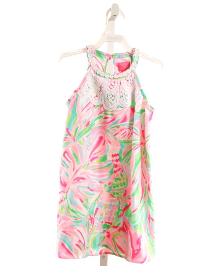 LILLY PULITZER  PINK  FLORAL  DRESS