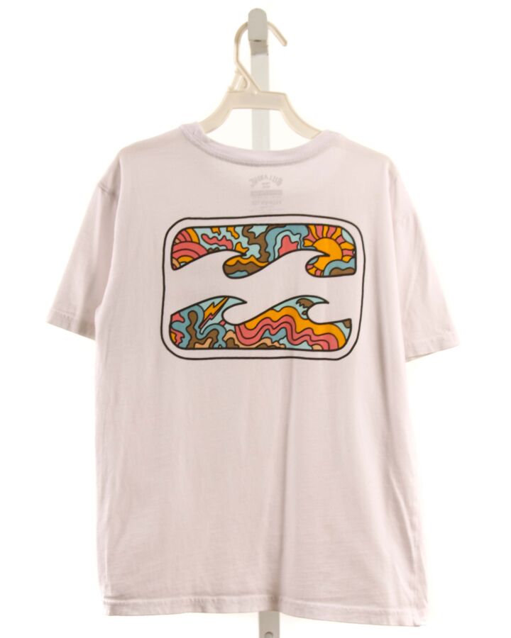 BILLABONG  WHITE   PRINTED DESIGN T-SHIRT