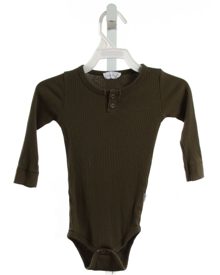 JAMIE KAY  FOREST GREEN    KNIT LS SHIRT