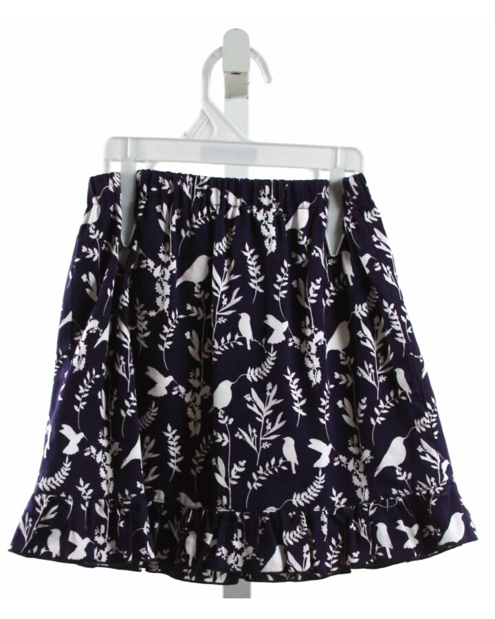 OSCAR DE LA RENTA  NAVY    SKIRT