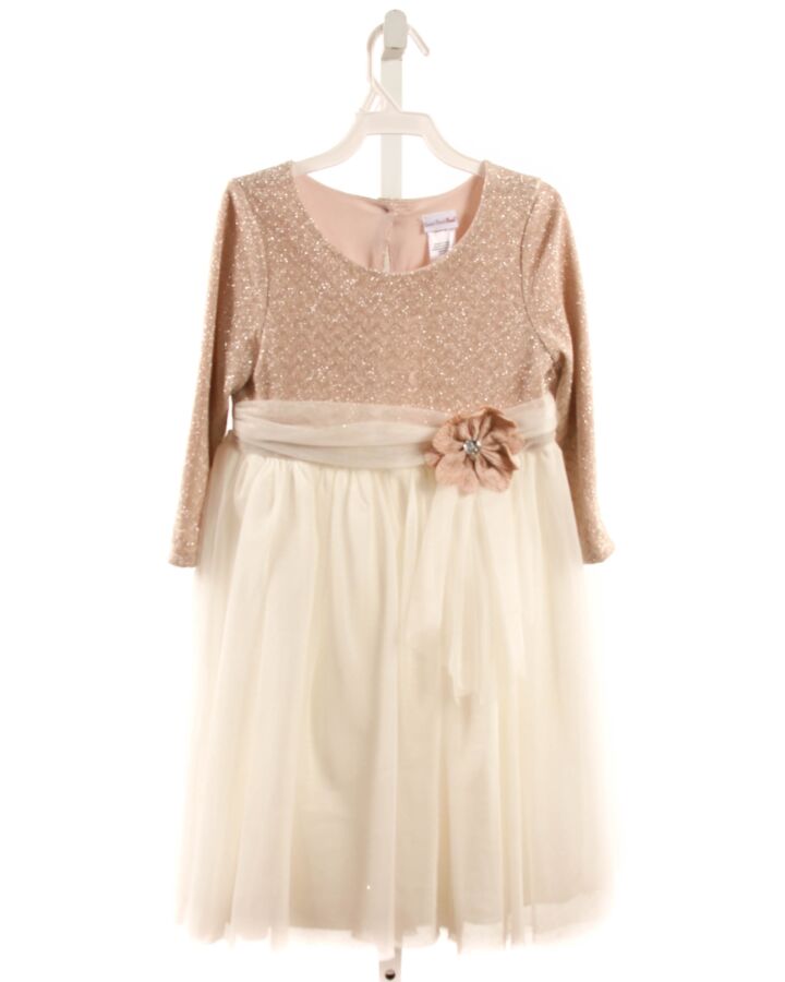 SWEET HEART  GOLD TULLE   PARTY DRESS