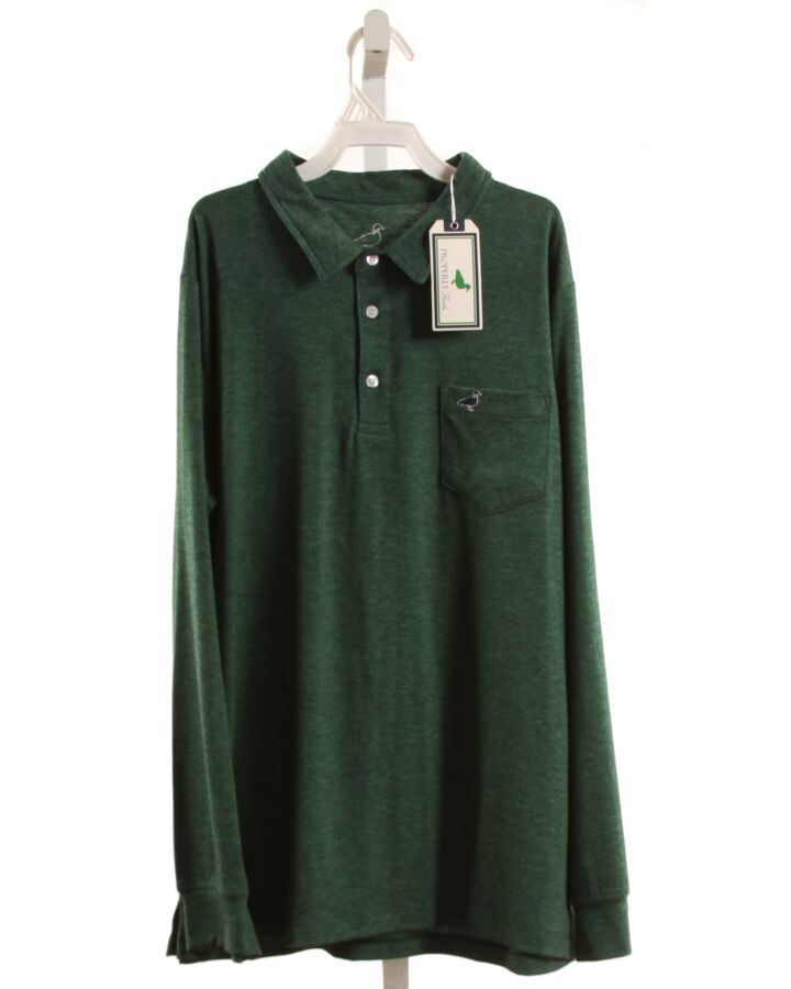 PROPERLY TIED  GREEN    KNIT LS SHIRT