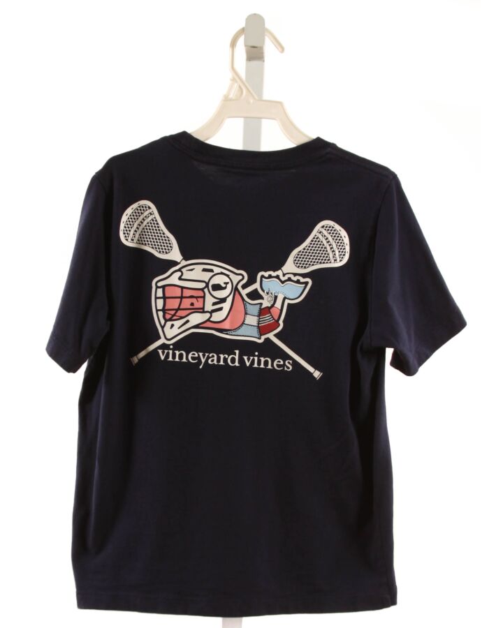 VINEYARD VINES  NAVY   PRINTED DESIGN T-SHIRT