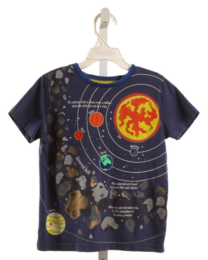 MINI BODEN  BLUE   PRINTED DESIGN T-SHIRT